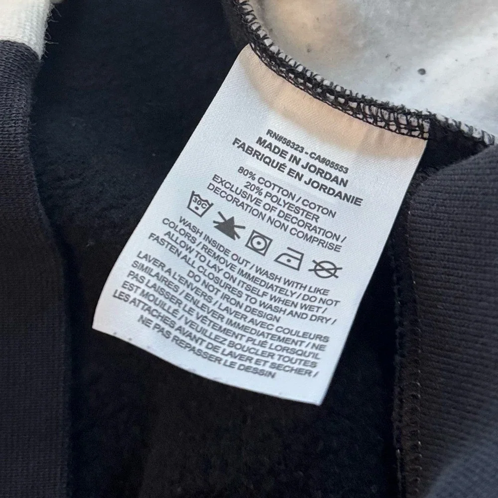 Nike Air Splicing Color-Block Large Logo Women's Fleece Round Neck Sweatshirt XL